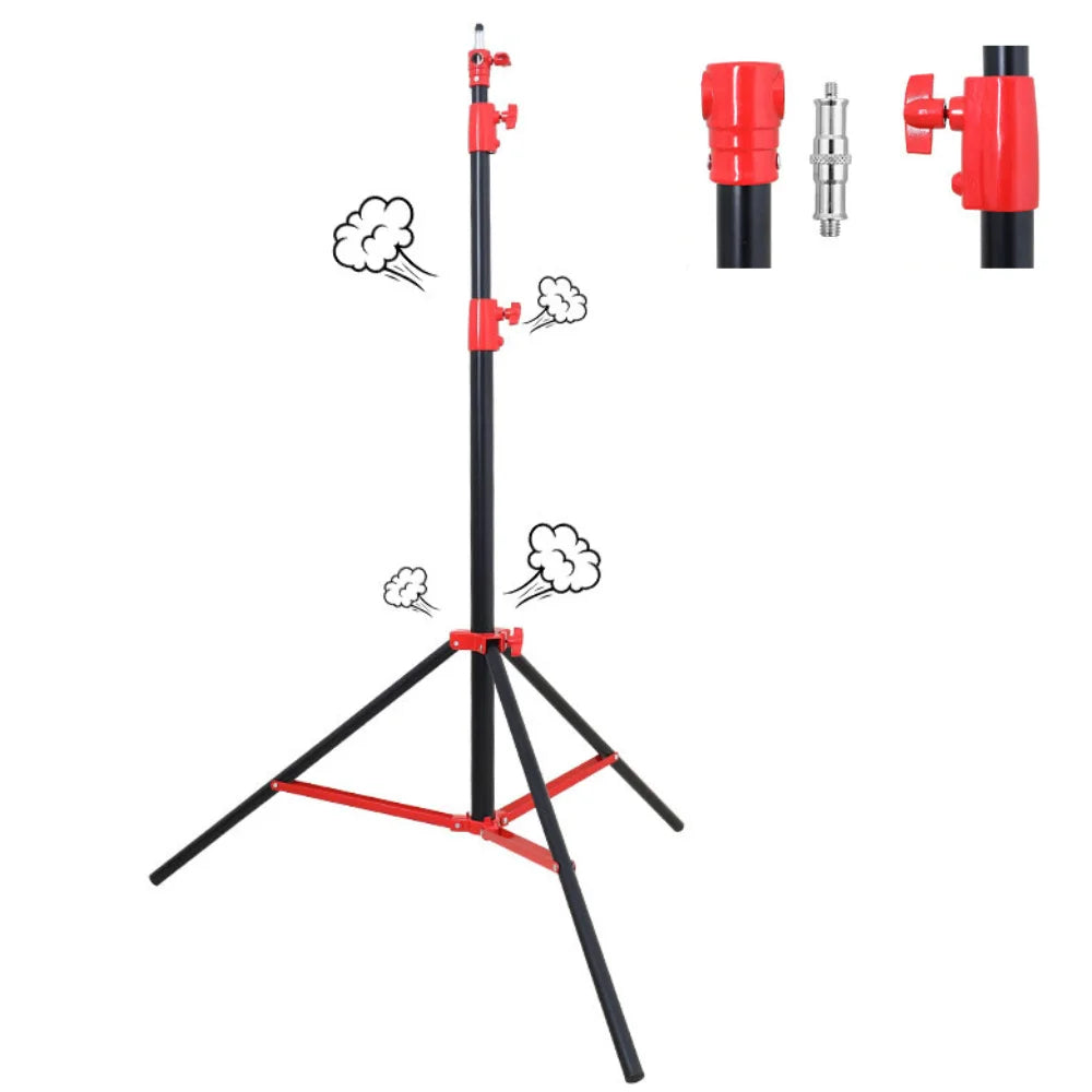 SH Stainless Steel Foldable Photography Lighting Stand Tripod