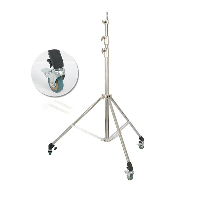 SH Stainless Steel Foldable Photography Lighting Stand Tripod