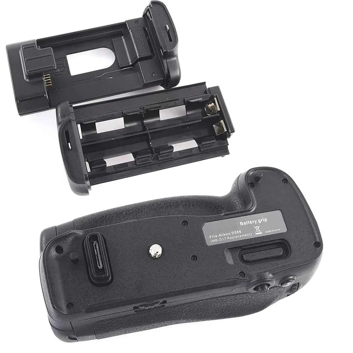 Vertical Battery Grip For Nikon D500 Camera With Shutter Control