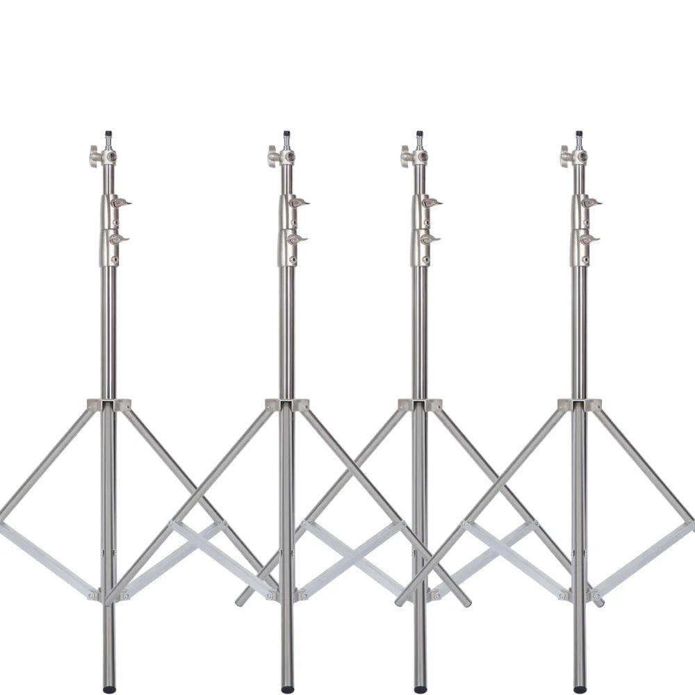 SH Stainless Steel Foldable Photography Lighting Stand Tripod