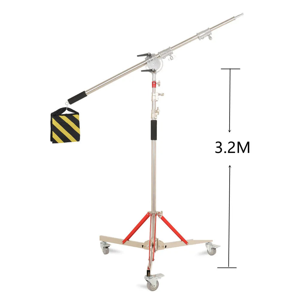SH Stainless Steel Foldable Photography Lighting Stand Tripod